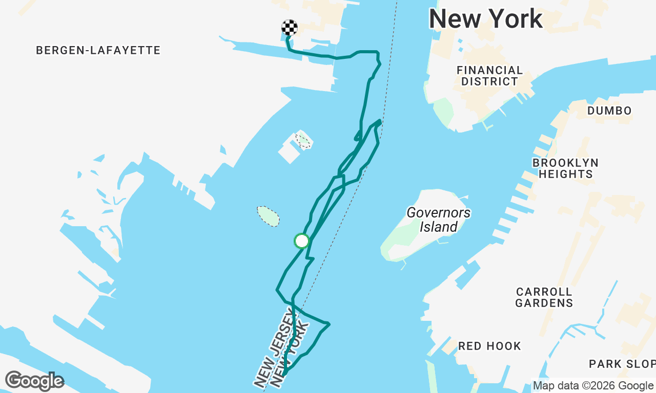 Voyage map