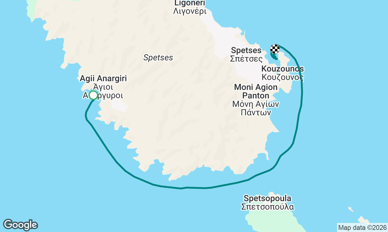 Voyage map