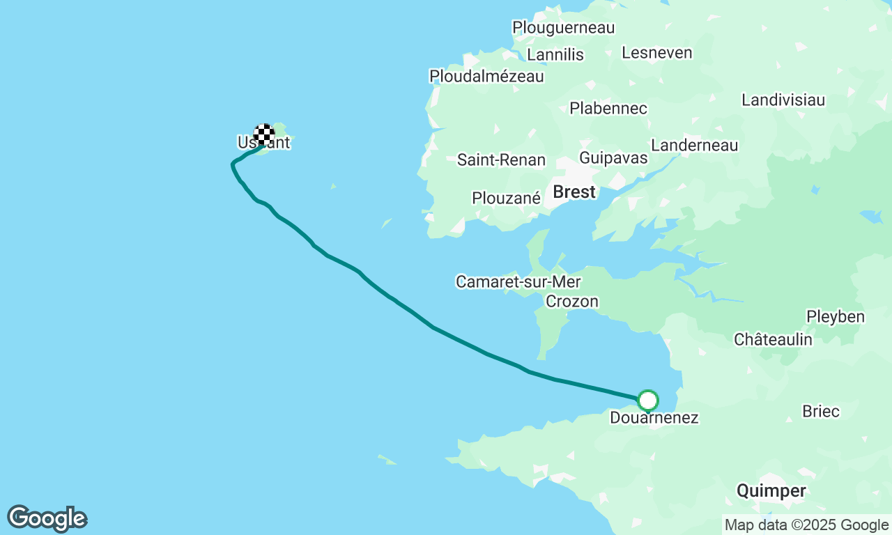 Douarnenez to Ouessant /Port Lampoul