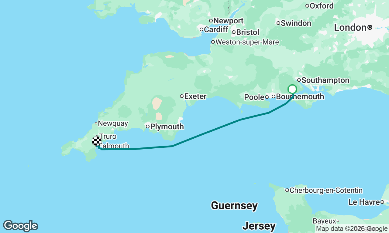 Voyage map