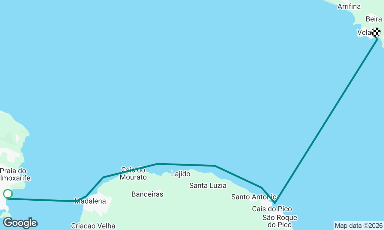 Voyage map