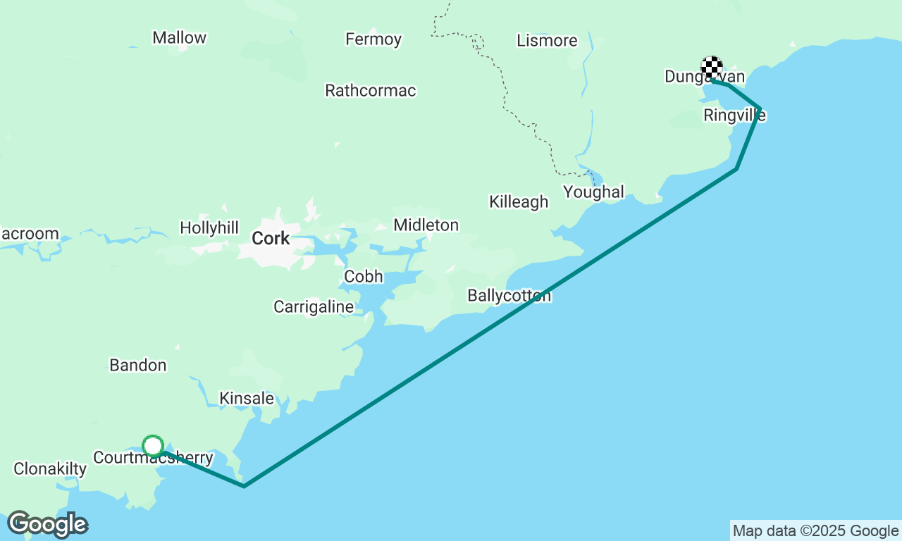 Courtmacsherry to Dungarvan