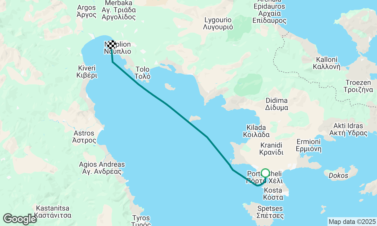 Voyage map