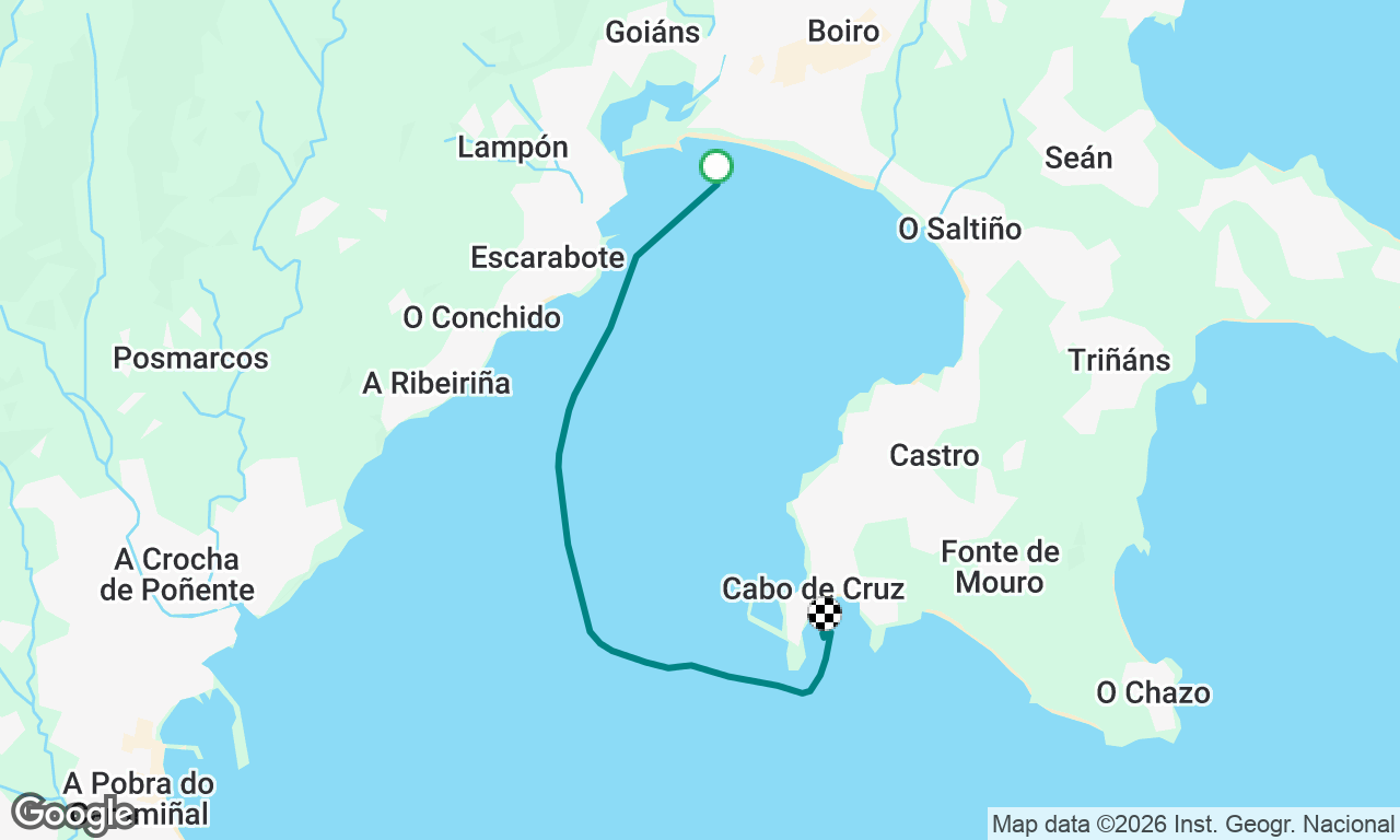 A Pobra do Caramiñal - Cabo de Cruz