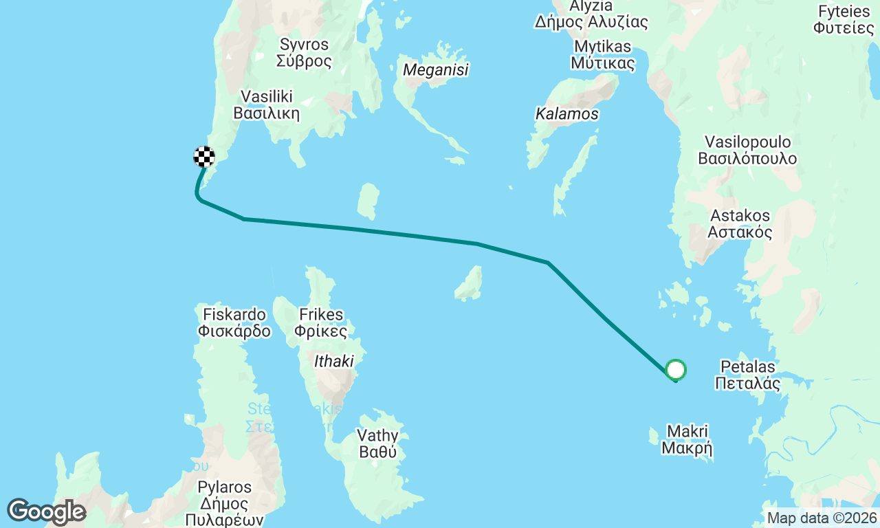 Voyage map