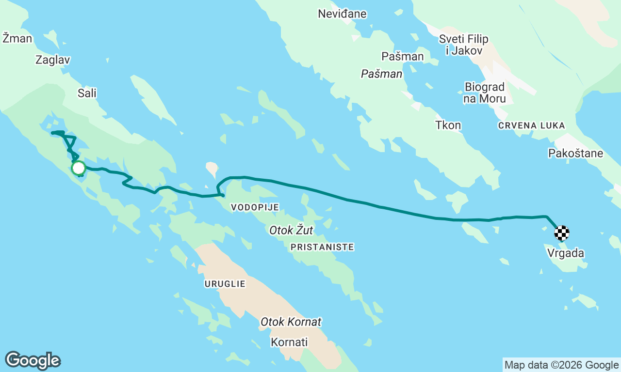 Voyage map