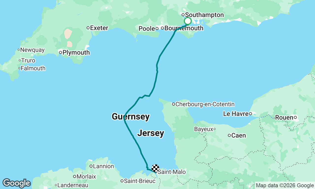 Voyage map