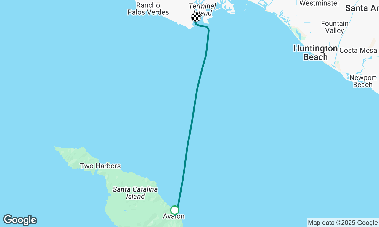 Avalon to Cabrillo