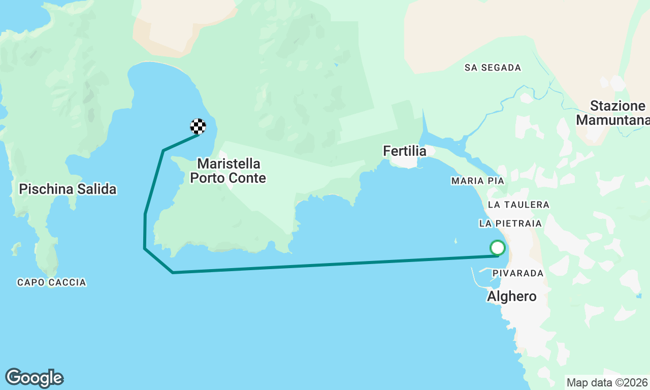 Voyage map