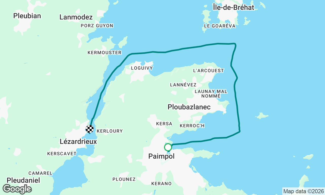 Voyage map