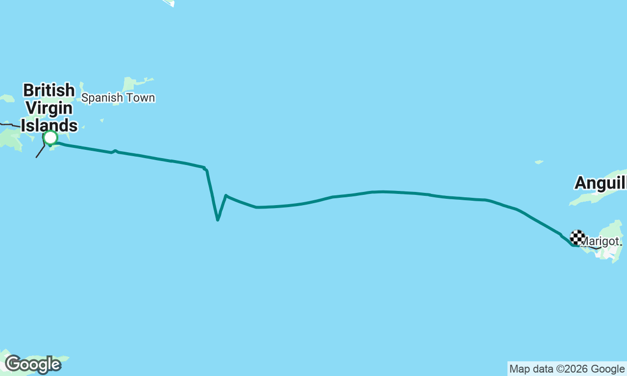 Voyage map