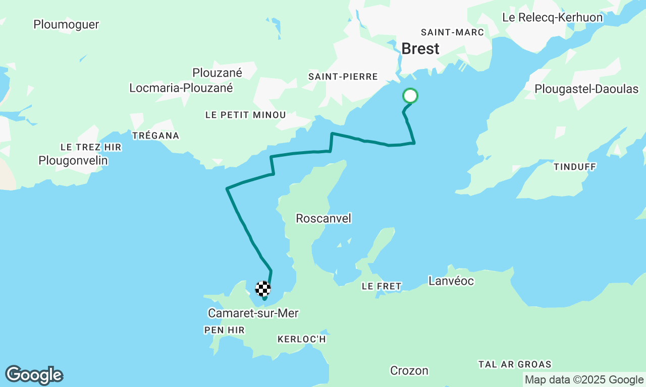 Brest to Camaret