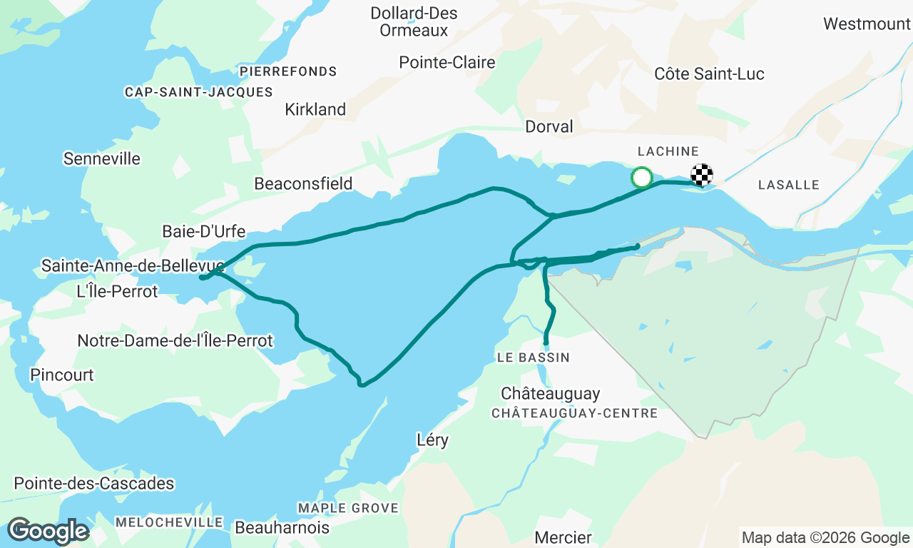 Voyage map