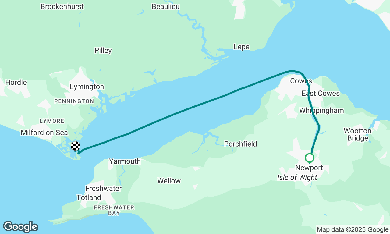 Newport to Keyhaven 