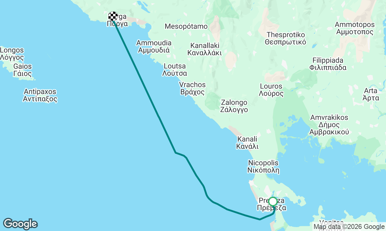 Voyage map