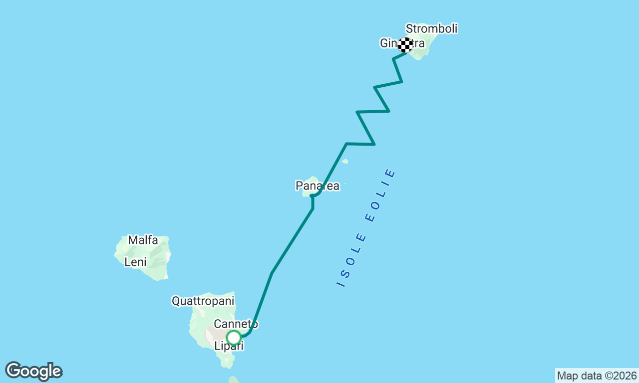 Voyage map