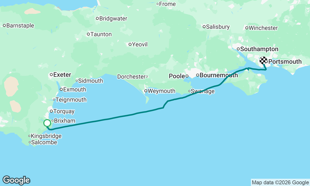 Voyage map