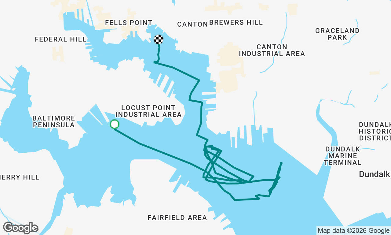 Voyage map