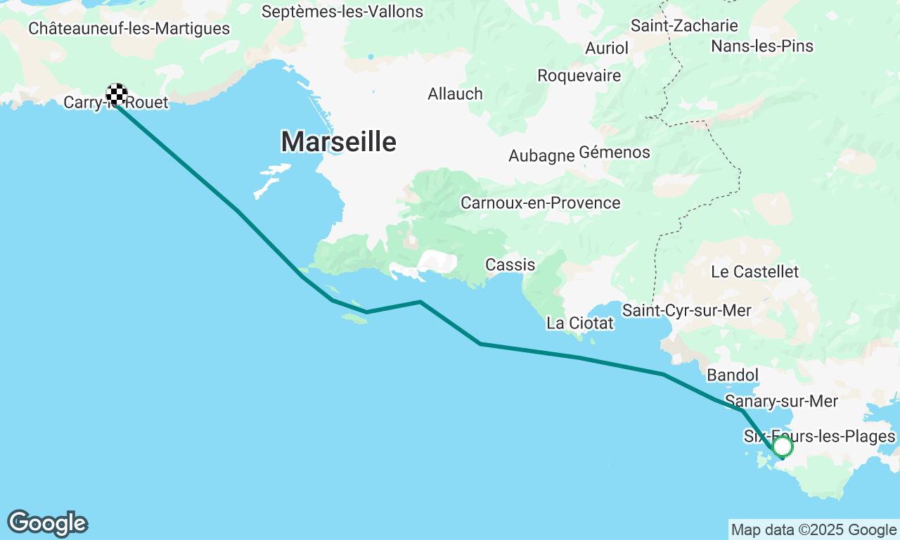 Voyage map