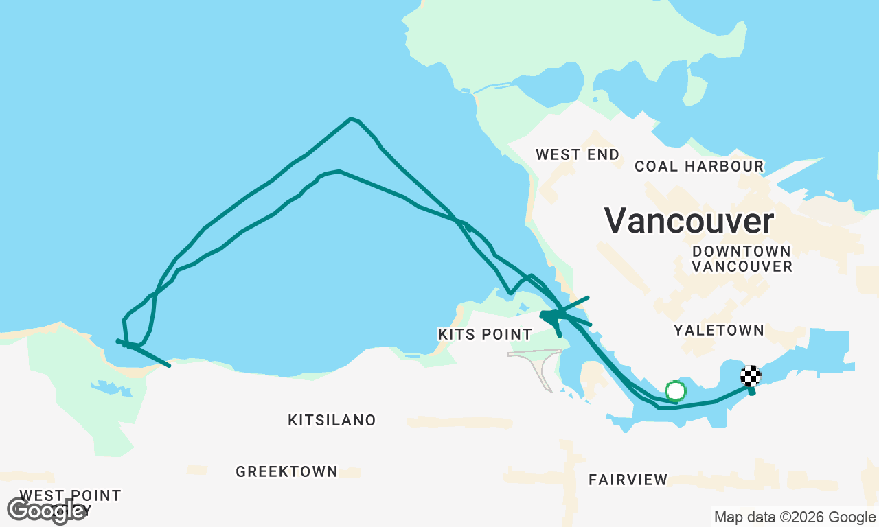 Voyage map