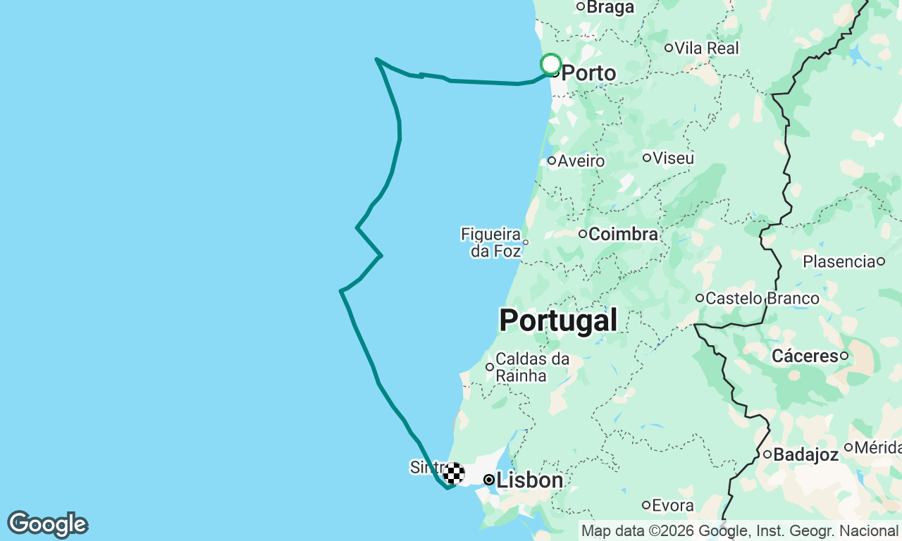 porto - cascais