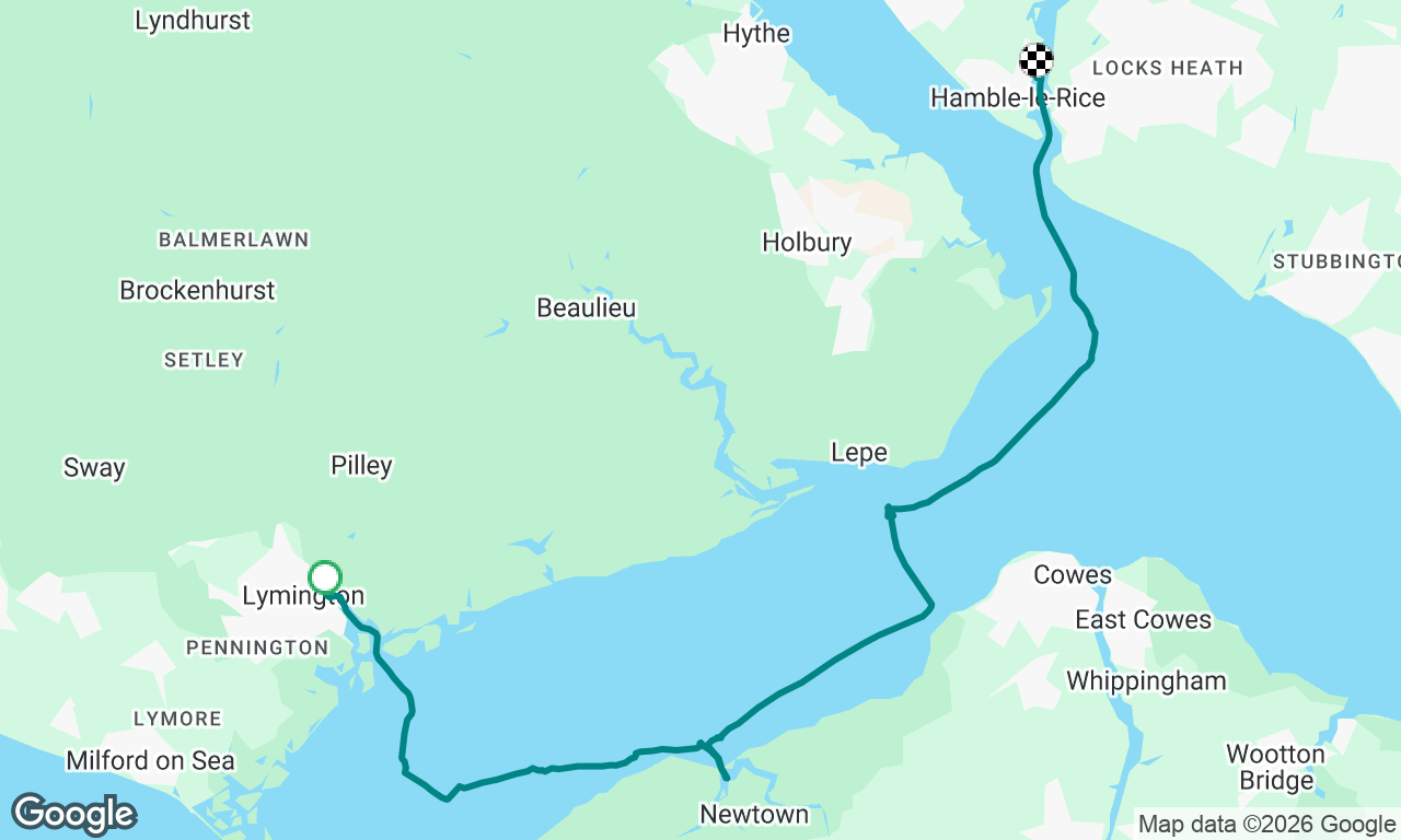 Voyage map