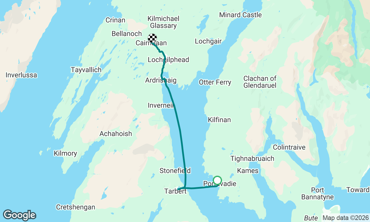Voyage map