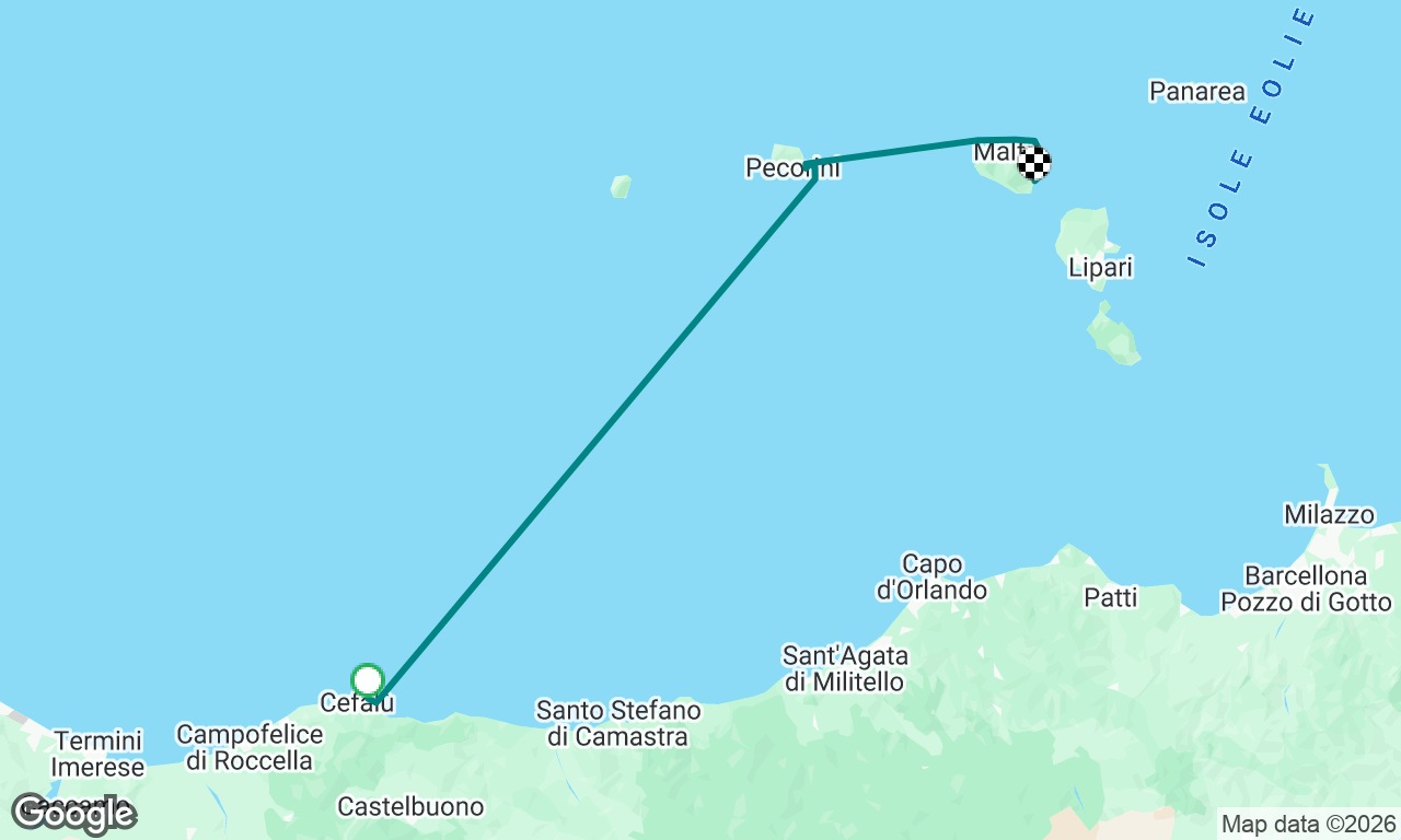 Voyage map