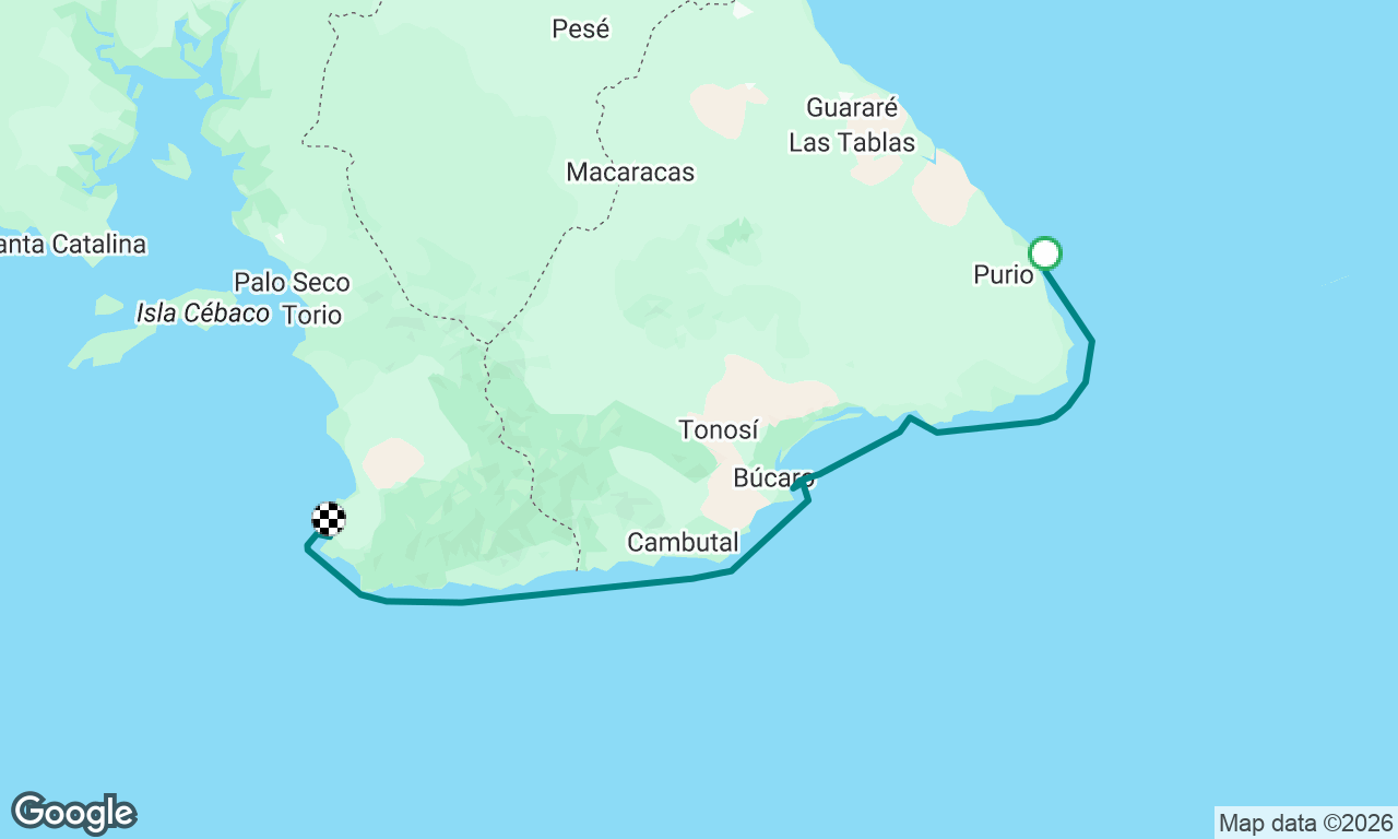 Isla Iguana to Naranjo