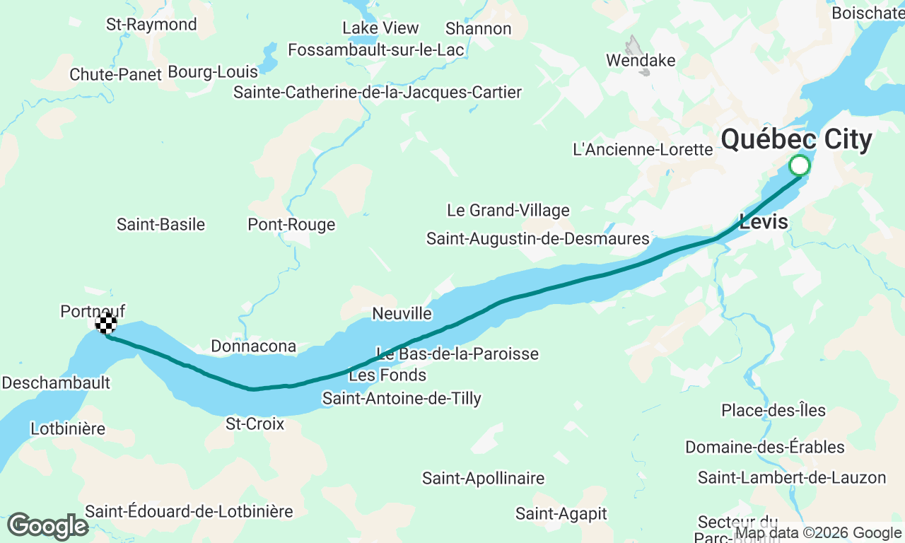 Voyage map