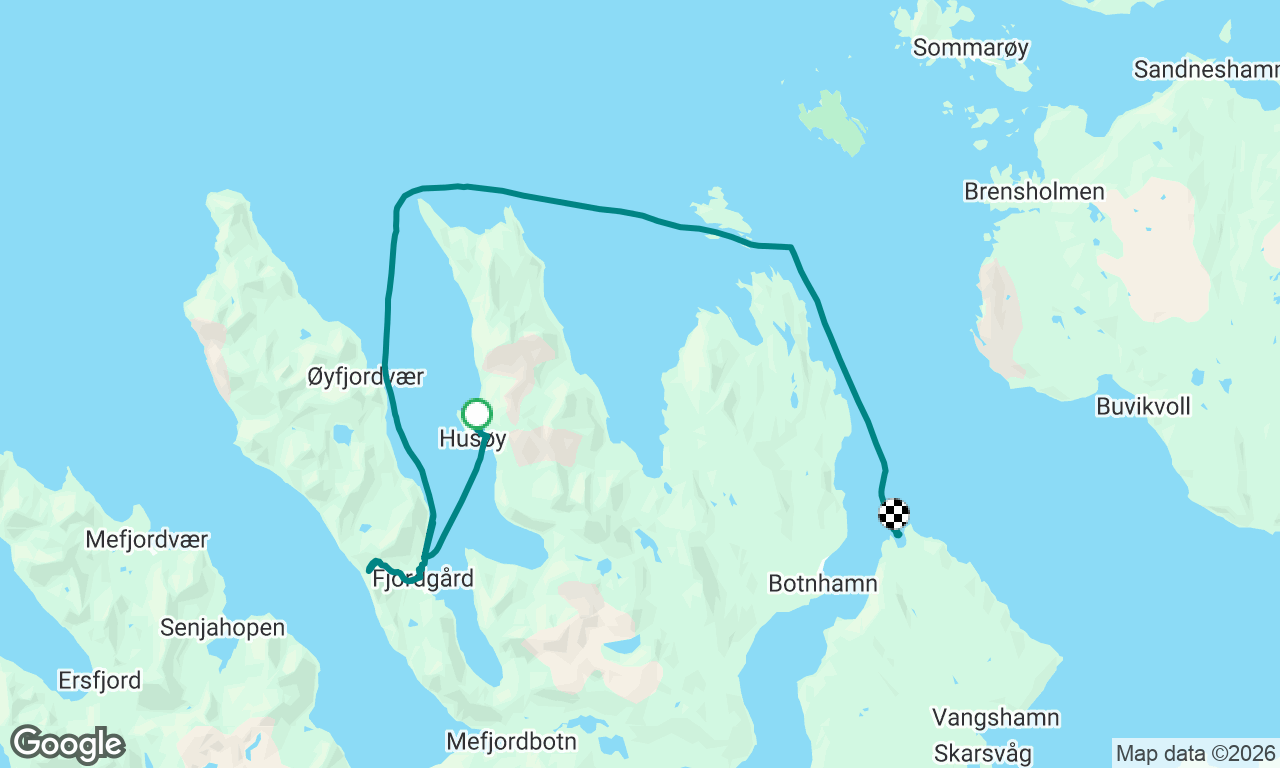 Voyage map