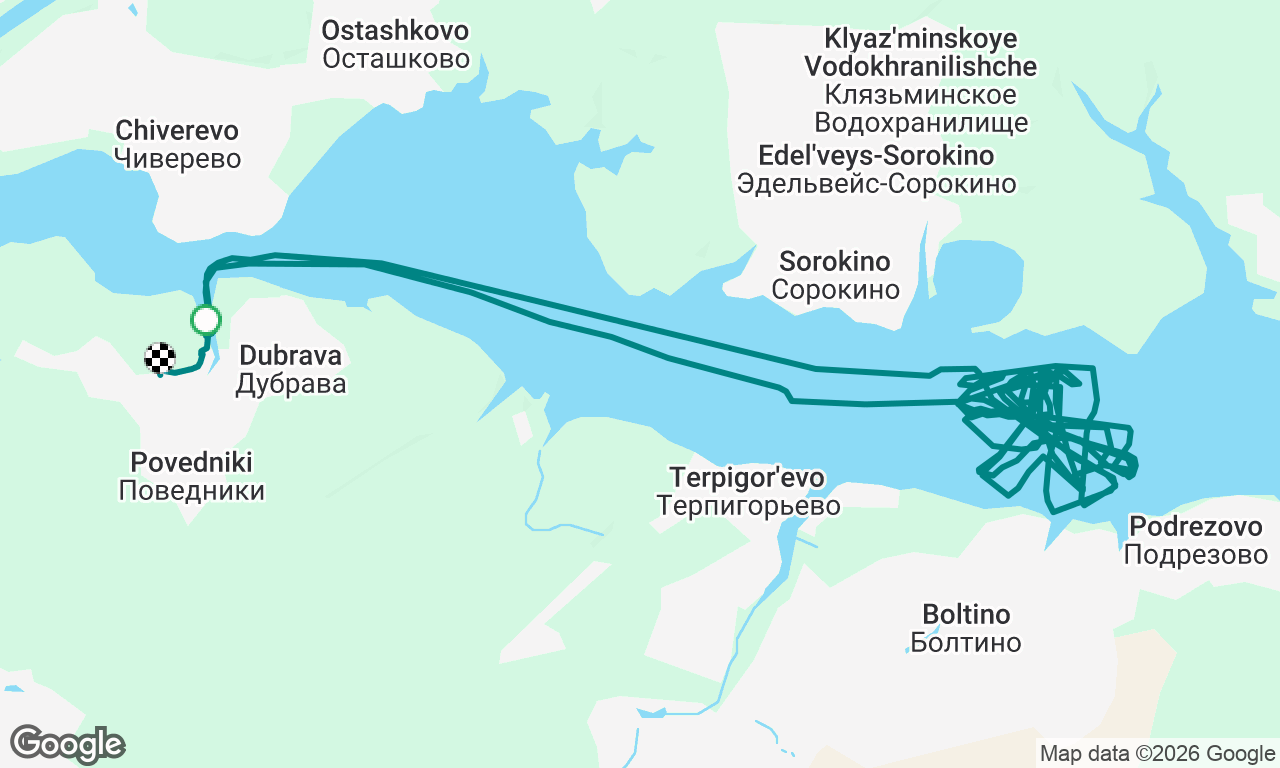Voyage map