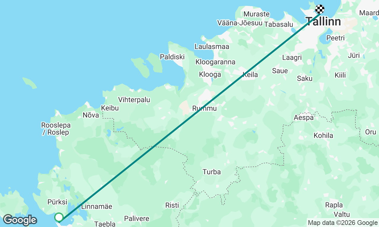 Voyage map