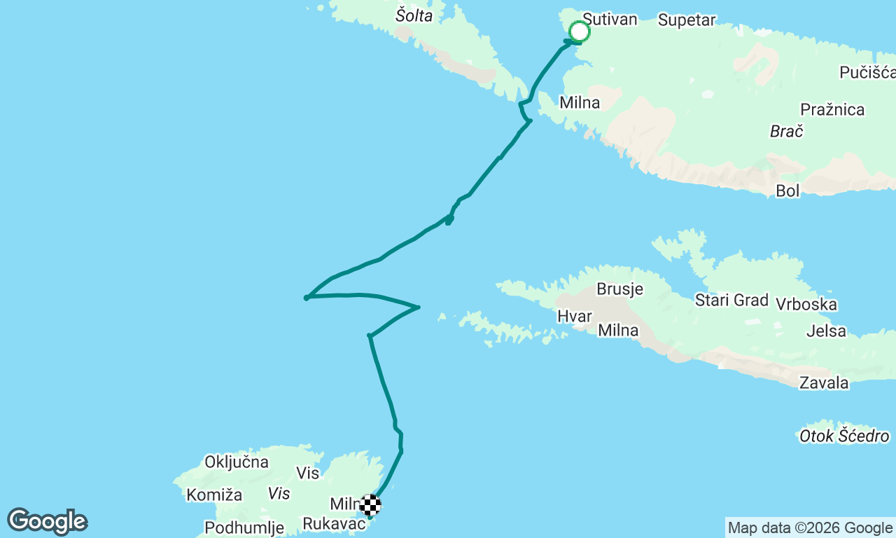 Voyage map
