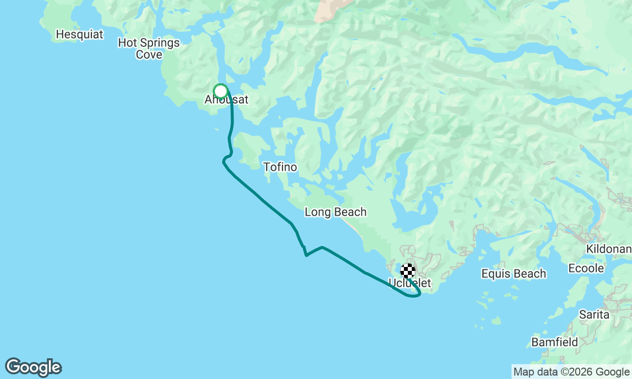 Voyage map