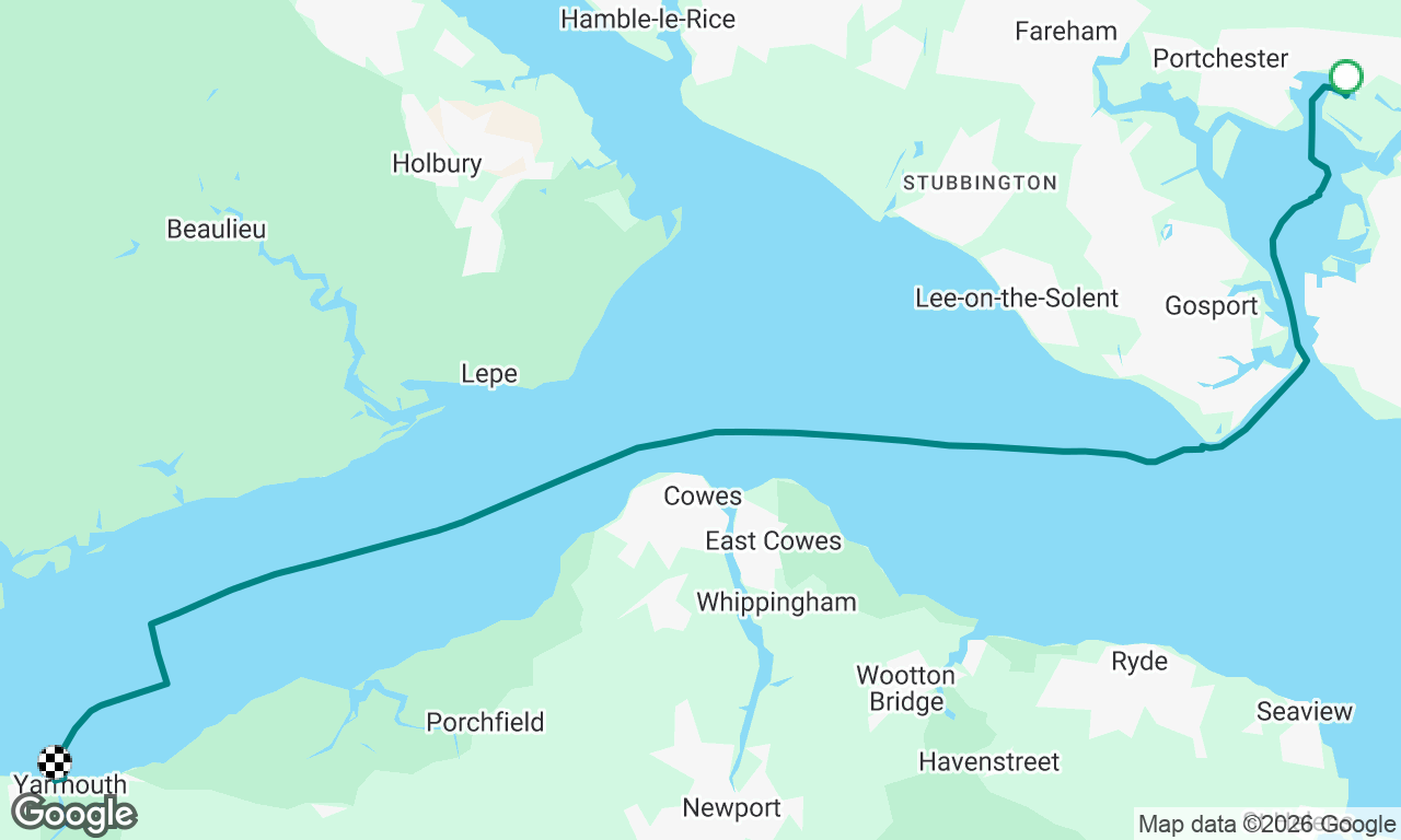 Port Solent to Yarmouth