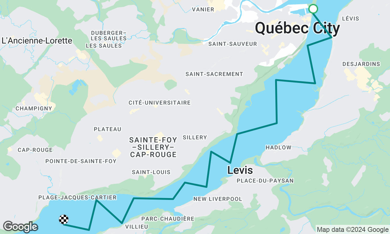 Voyage map