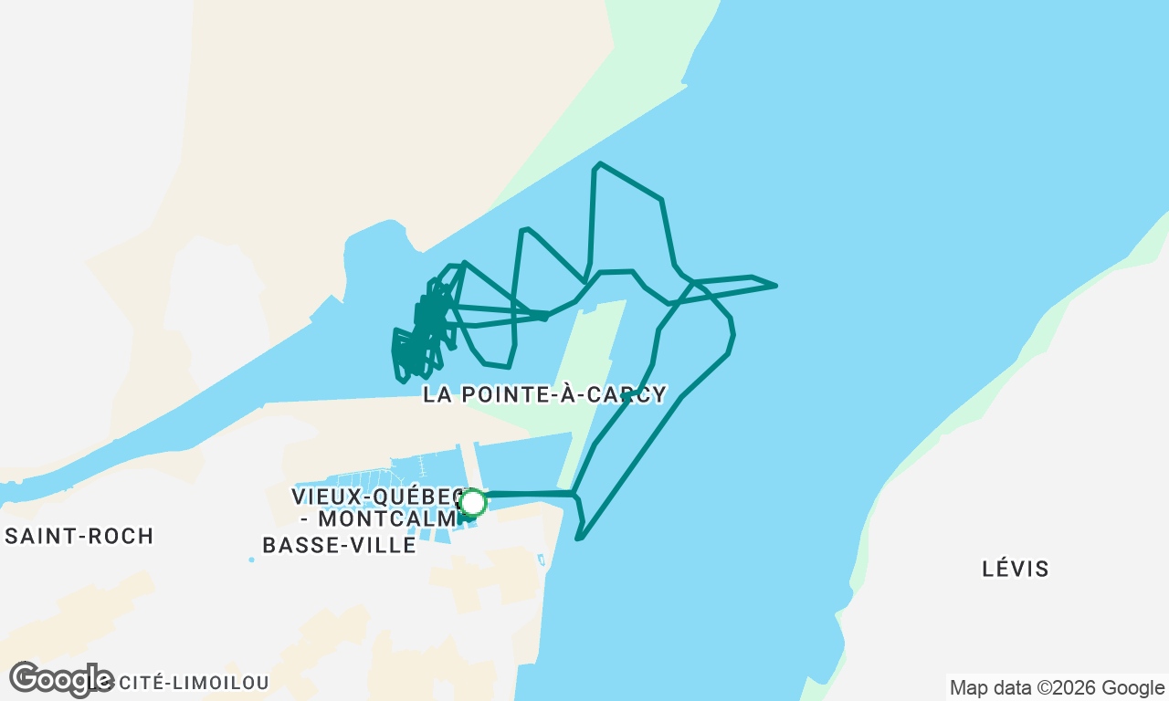 Voyage map
