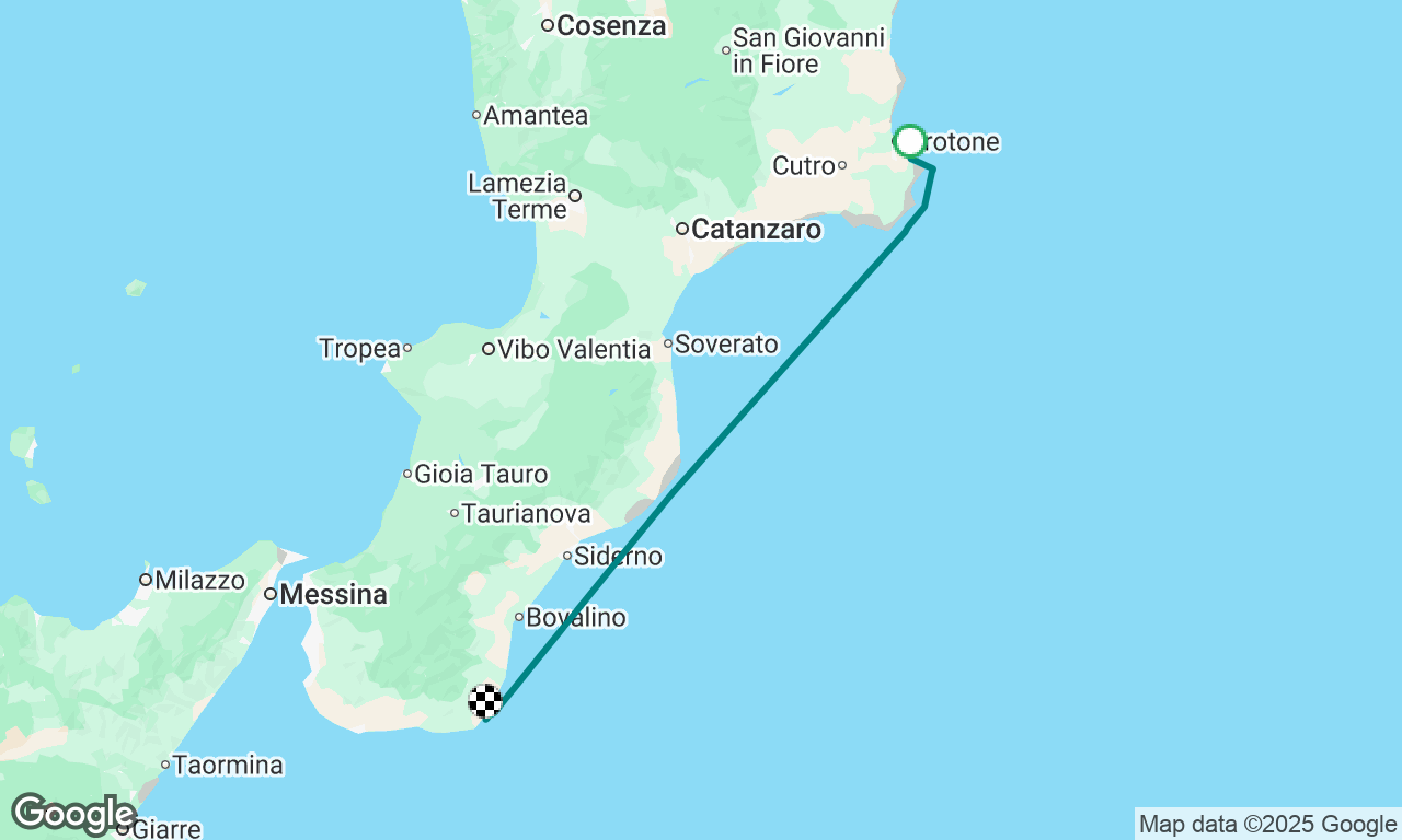 Crotone -> Brancaleone