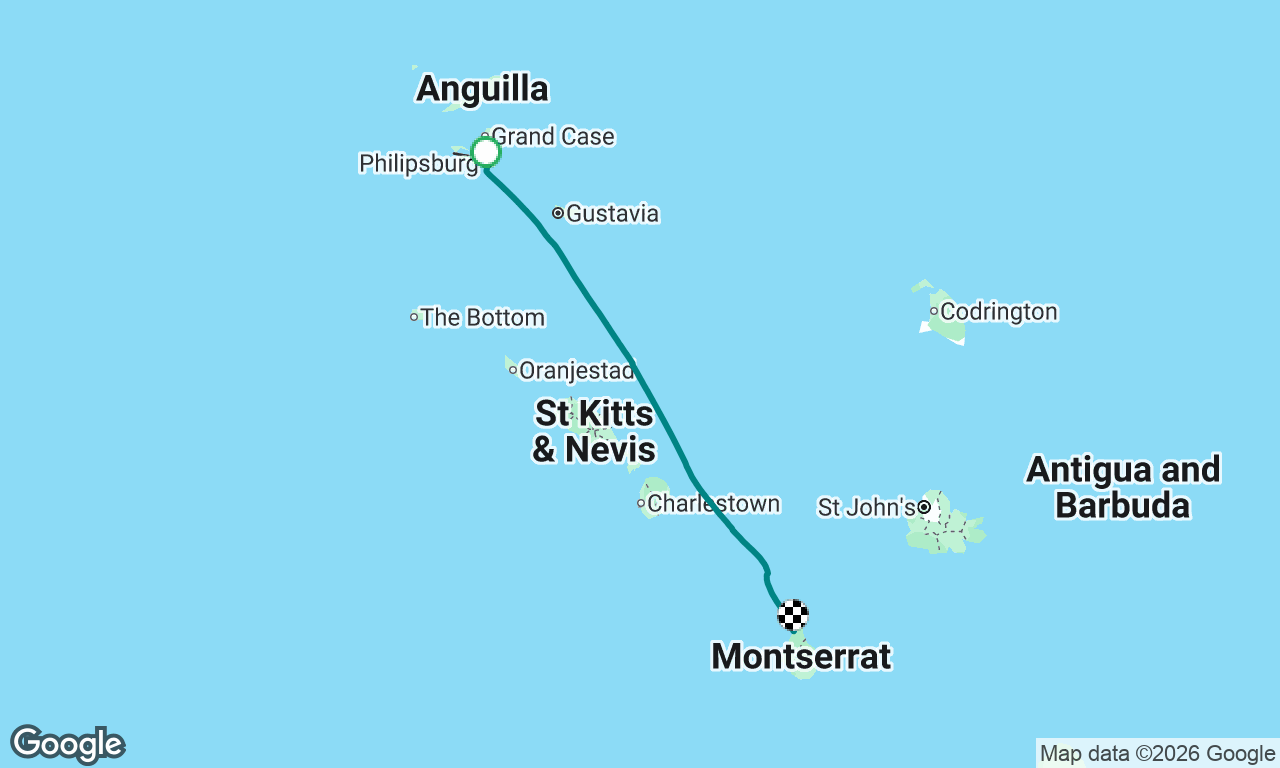 Voyage map