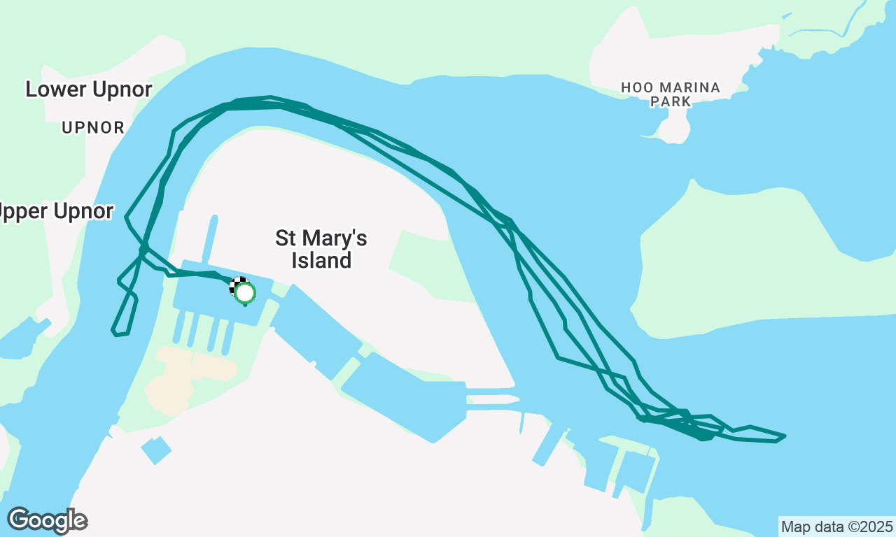 Charissa’s first sail