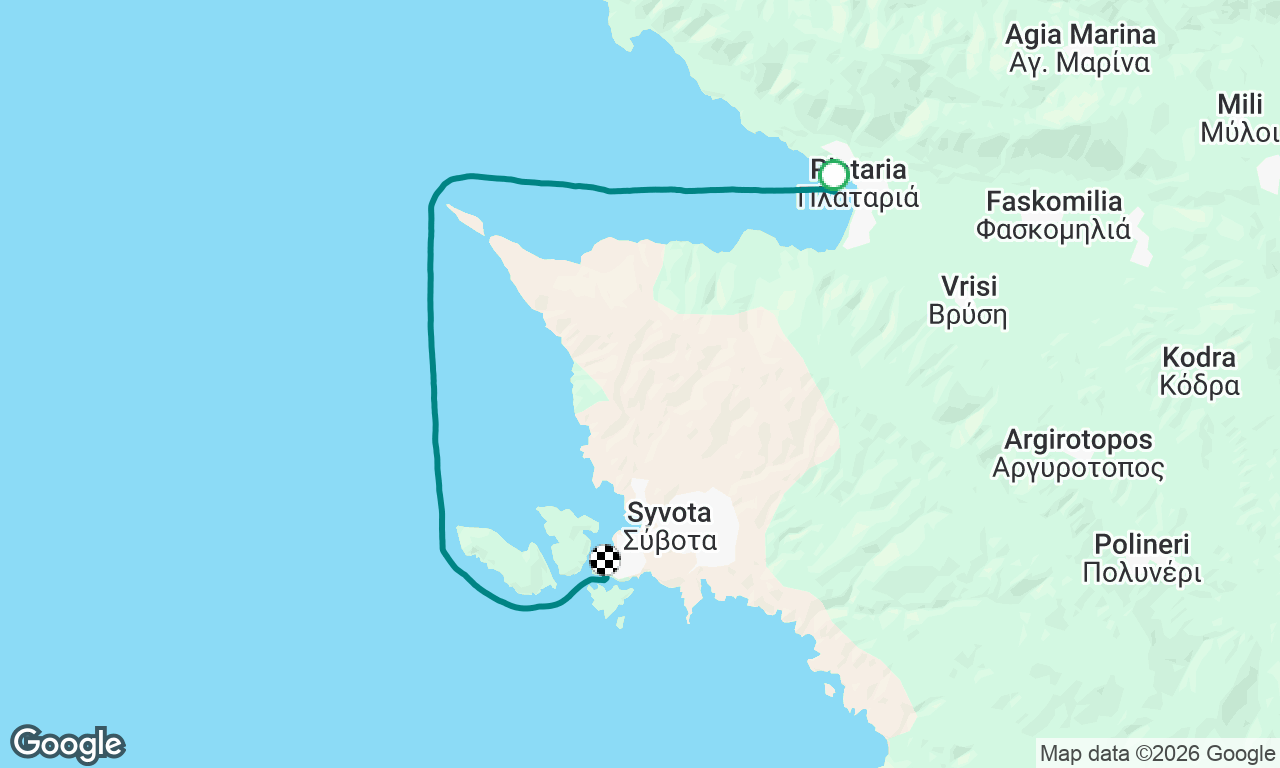Voyage map
