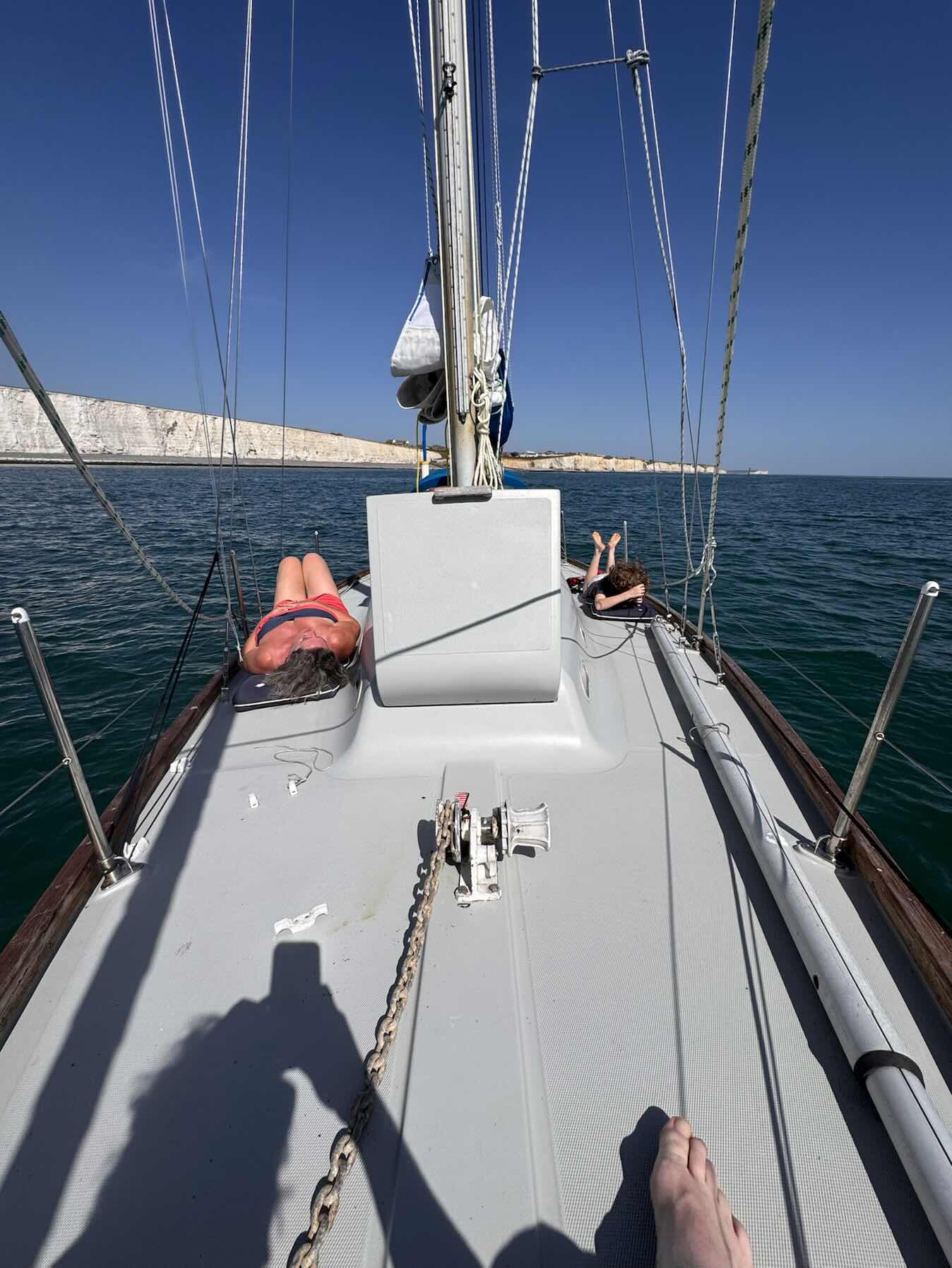 Bank holiday, first time anchoring. All went smoothly. Beautiful day_F4ACCE40-B621-41C8-8A09-356EF05BD83D