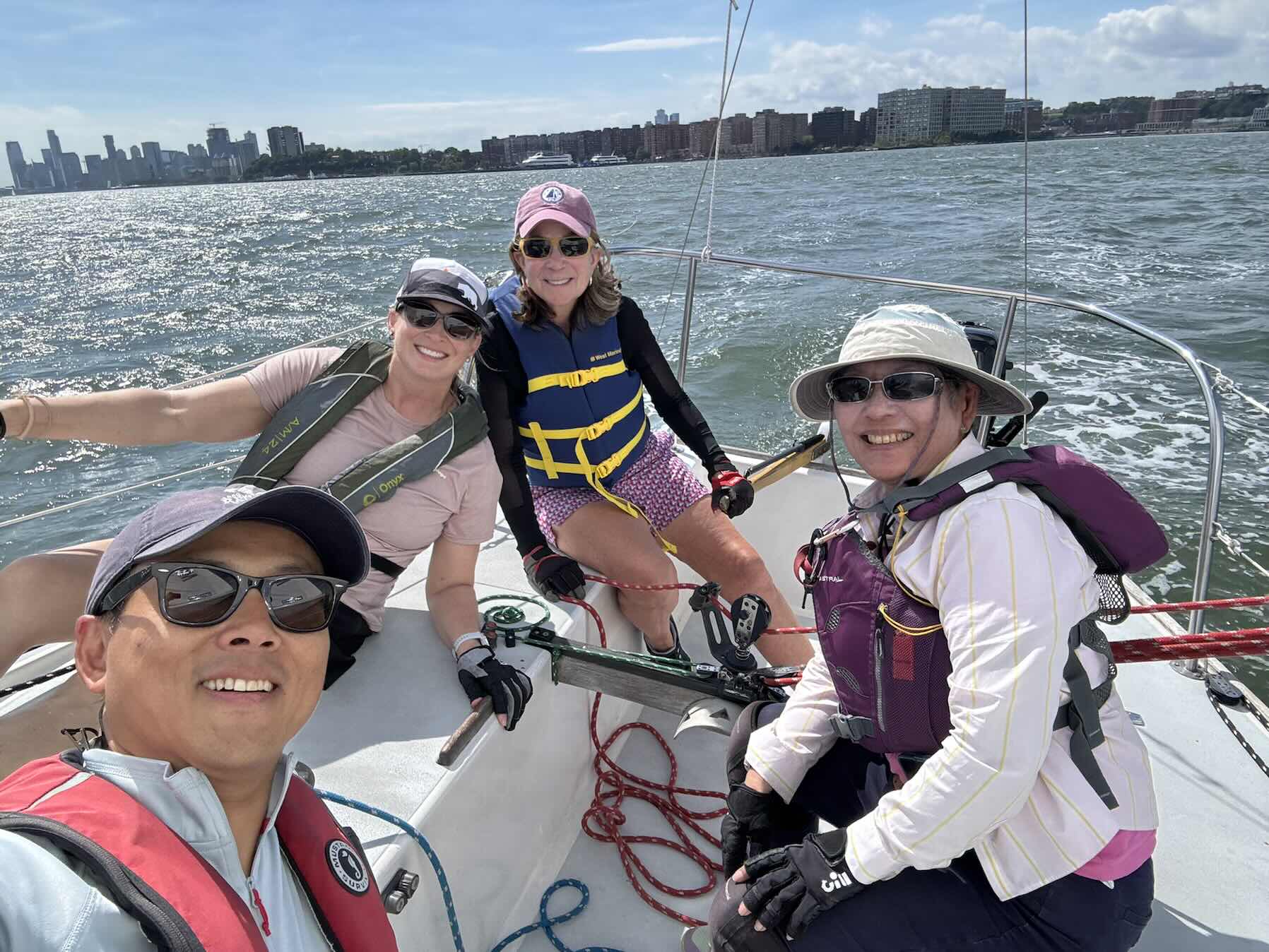 Annual sail with Pat K + special guests Abby and Caroline_D8E8F04C-6159-4238-A2E0-AB662ED1ABBD