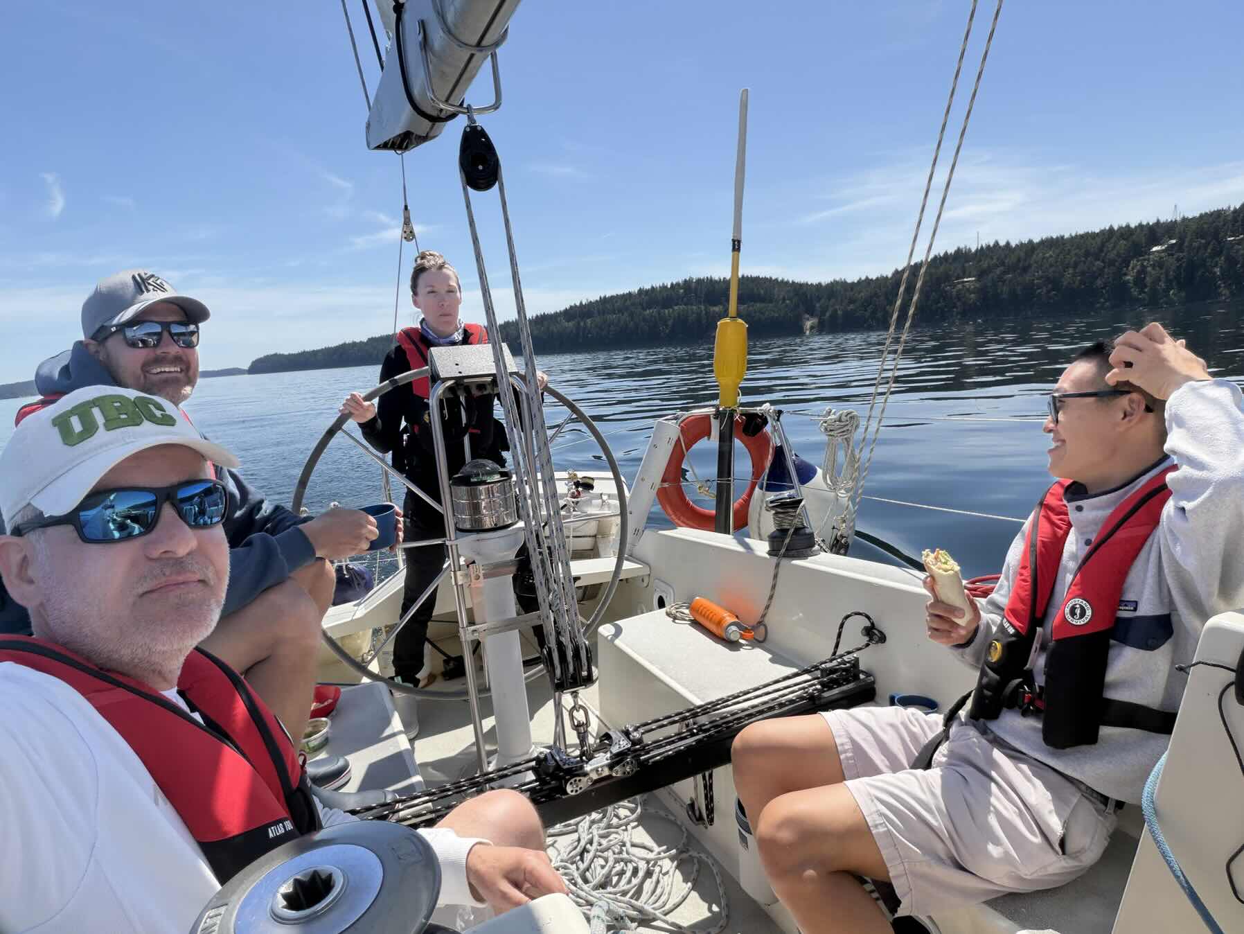 RYA Day Skipper Day 2: Gibsons to Ganges via Gabriola Pass_583517C7-FB57-4A9C-BCC7-117BED70E55D