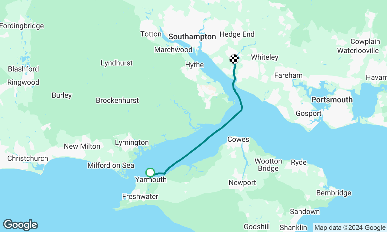 Yarmouth to Hamble