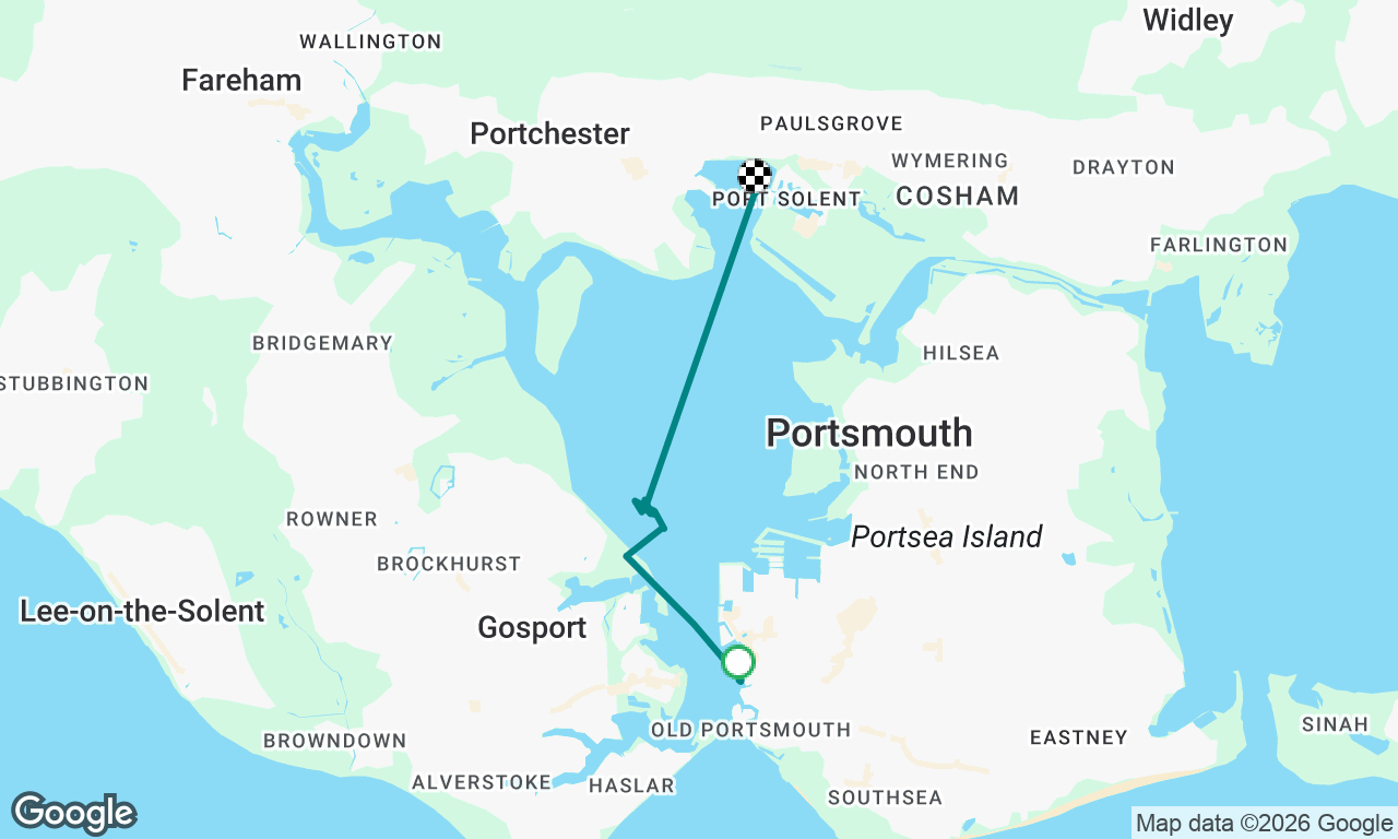 Voyage map