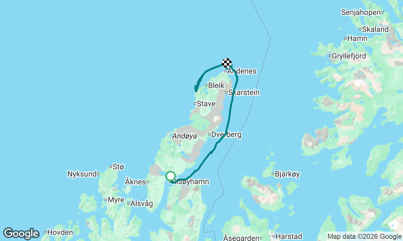 Voyage map