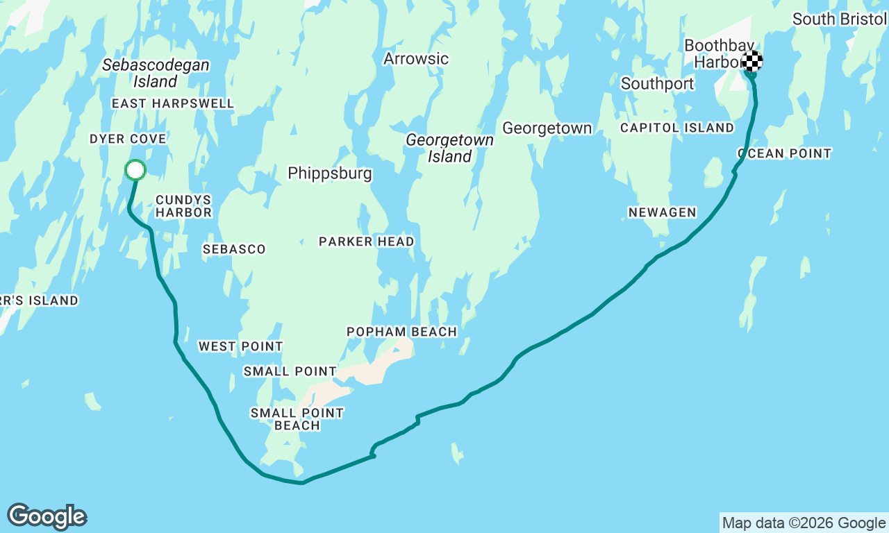 Voyage map