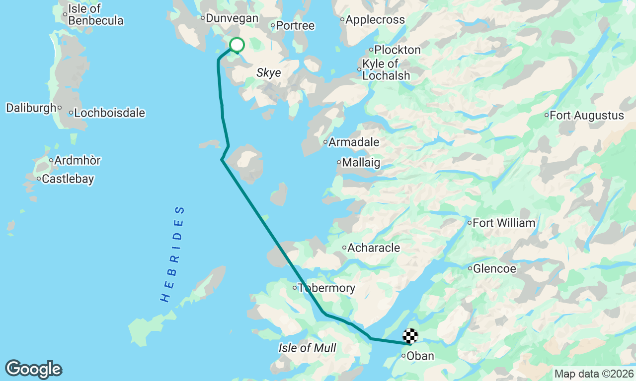 Voyage map